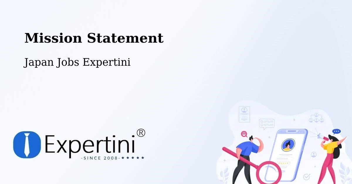 Corporate Mission – Ichihara Shi - Japan Jobs Expertini